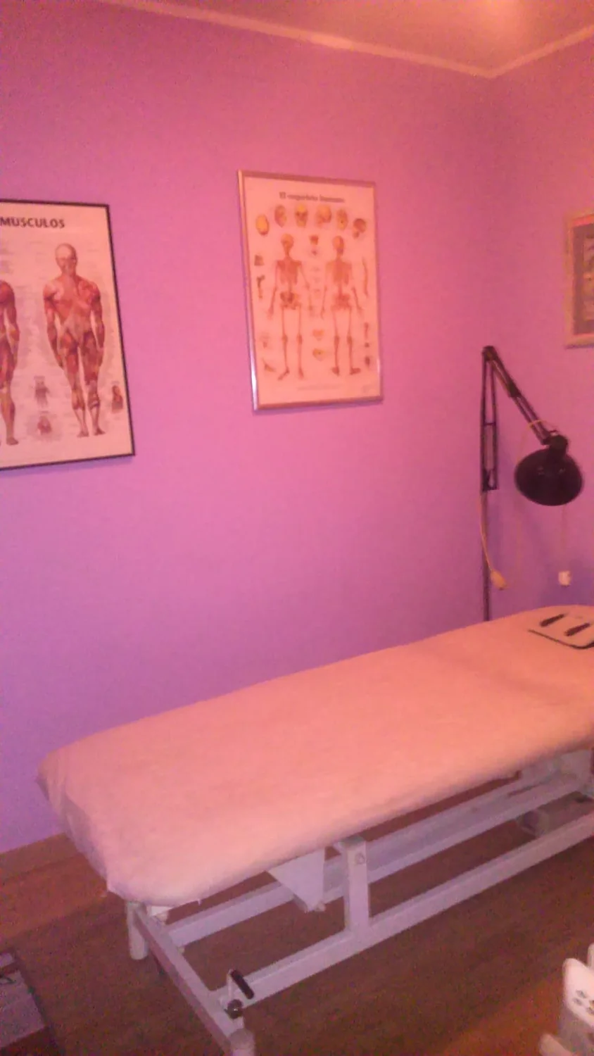 Sala de masaje terapéutico del centro